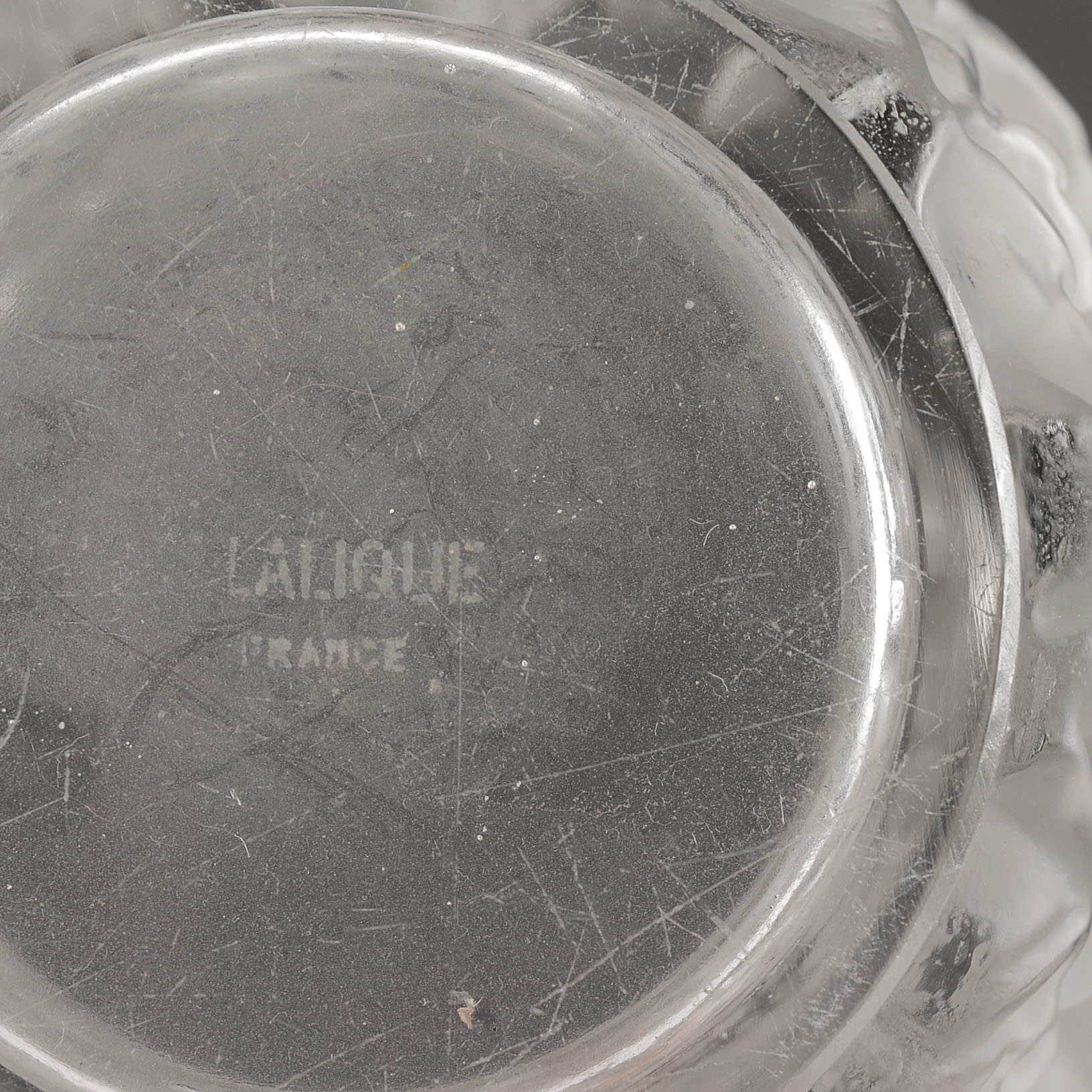 Lalique Crystal "Love Birds" Vase