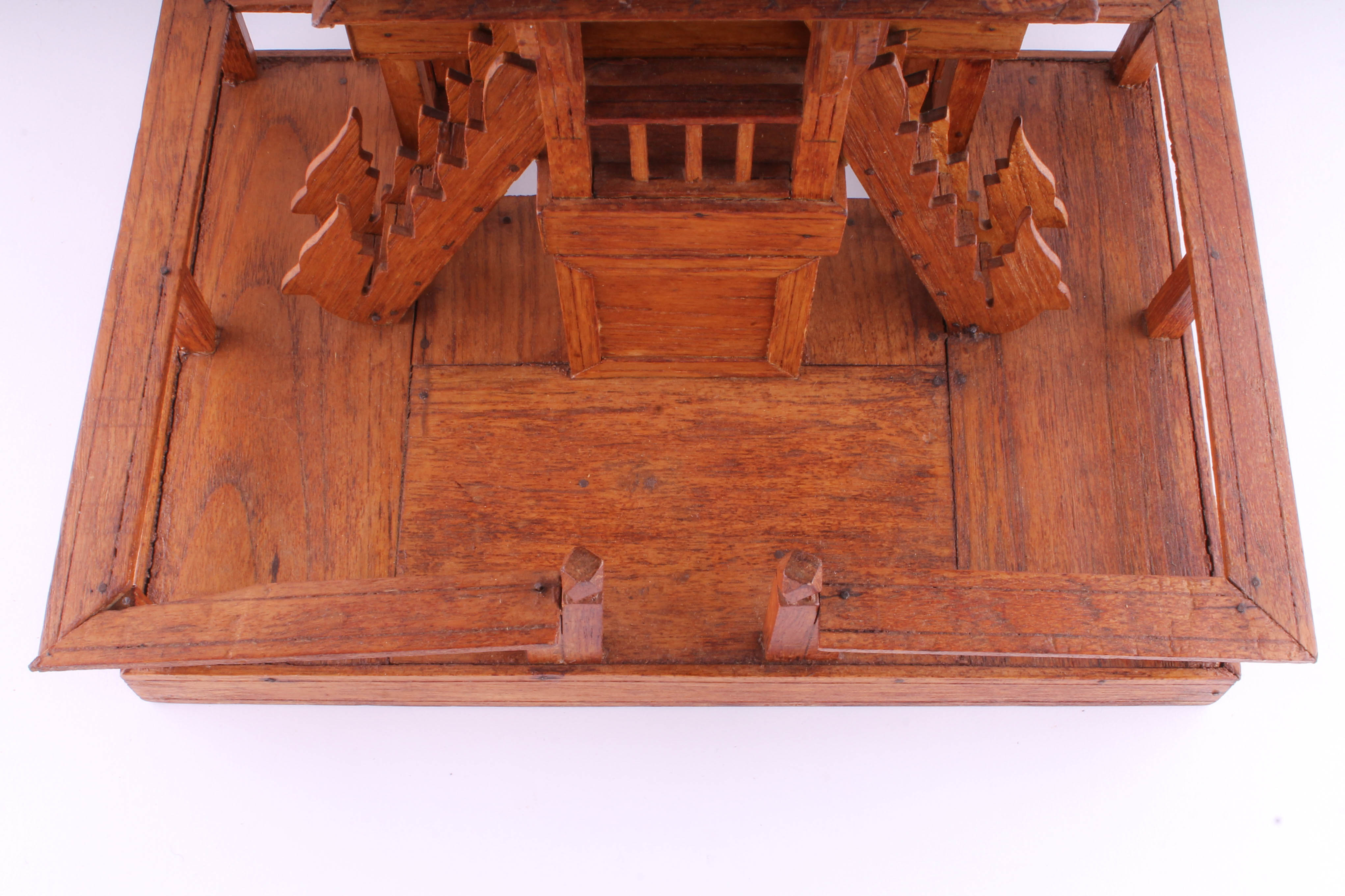 Thai Wooden Decorative House Model