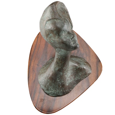 Laura Ballis Cast Bronze Sculpture "Eclisse" Laura Ballis Cast Bronze Sculpture "Eclisse"