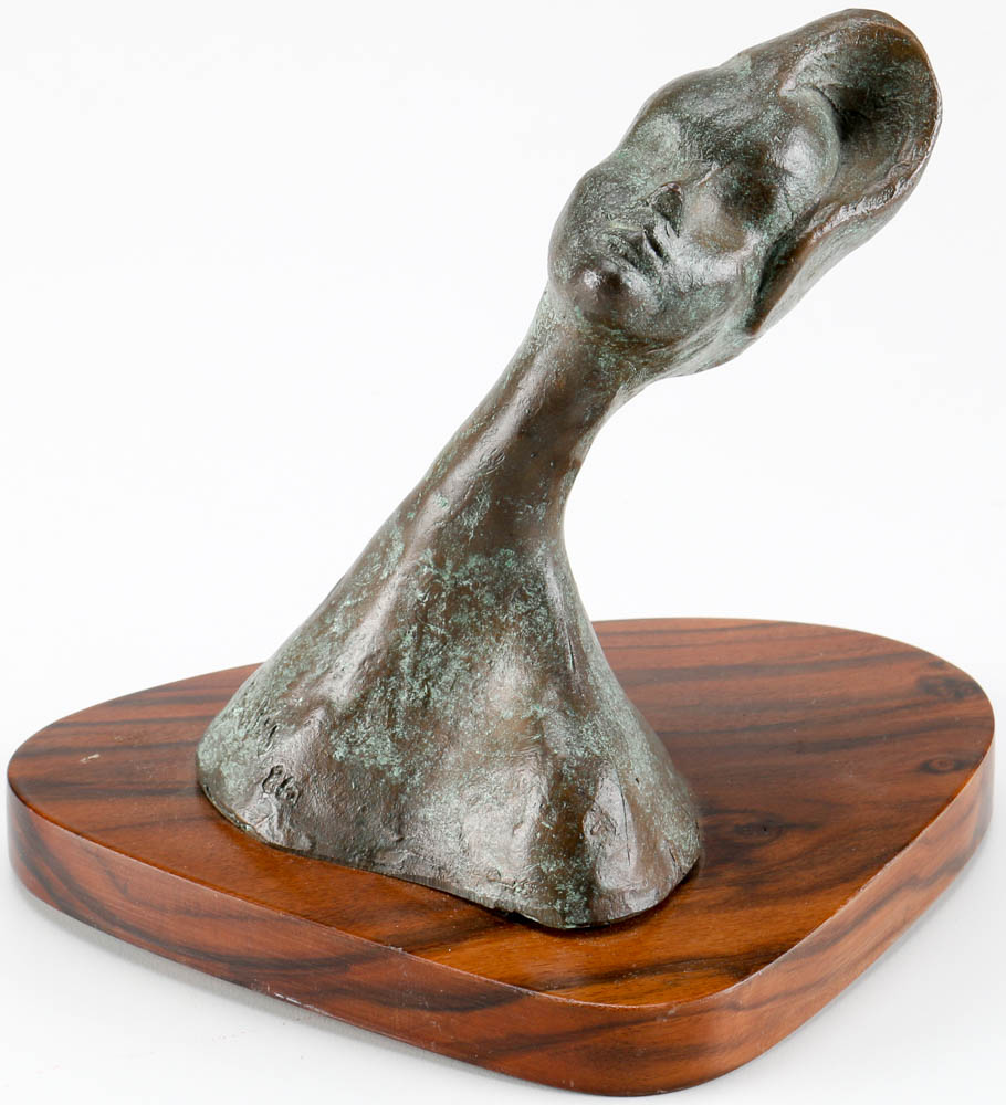 Laura Ballis Cast Bronze Sculpture "Eclisse"