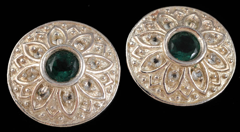 Six Pairs of Earrings, Including 14K Gold