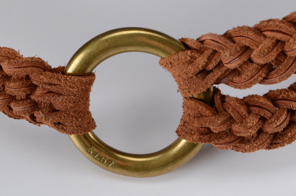 Ralph Lauren Braided Leather Belt