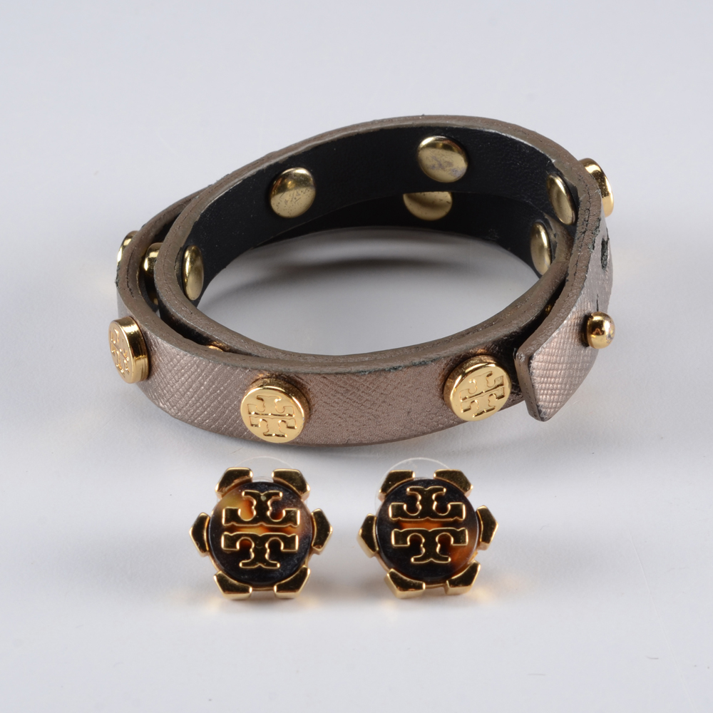 Tory Burch Bracelet and Earrings