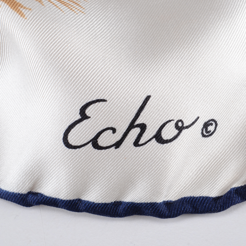 Echo Silk Twill Scarf