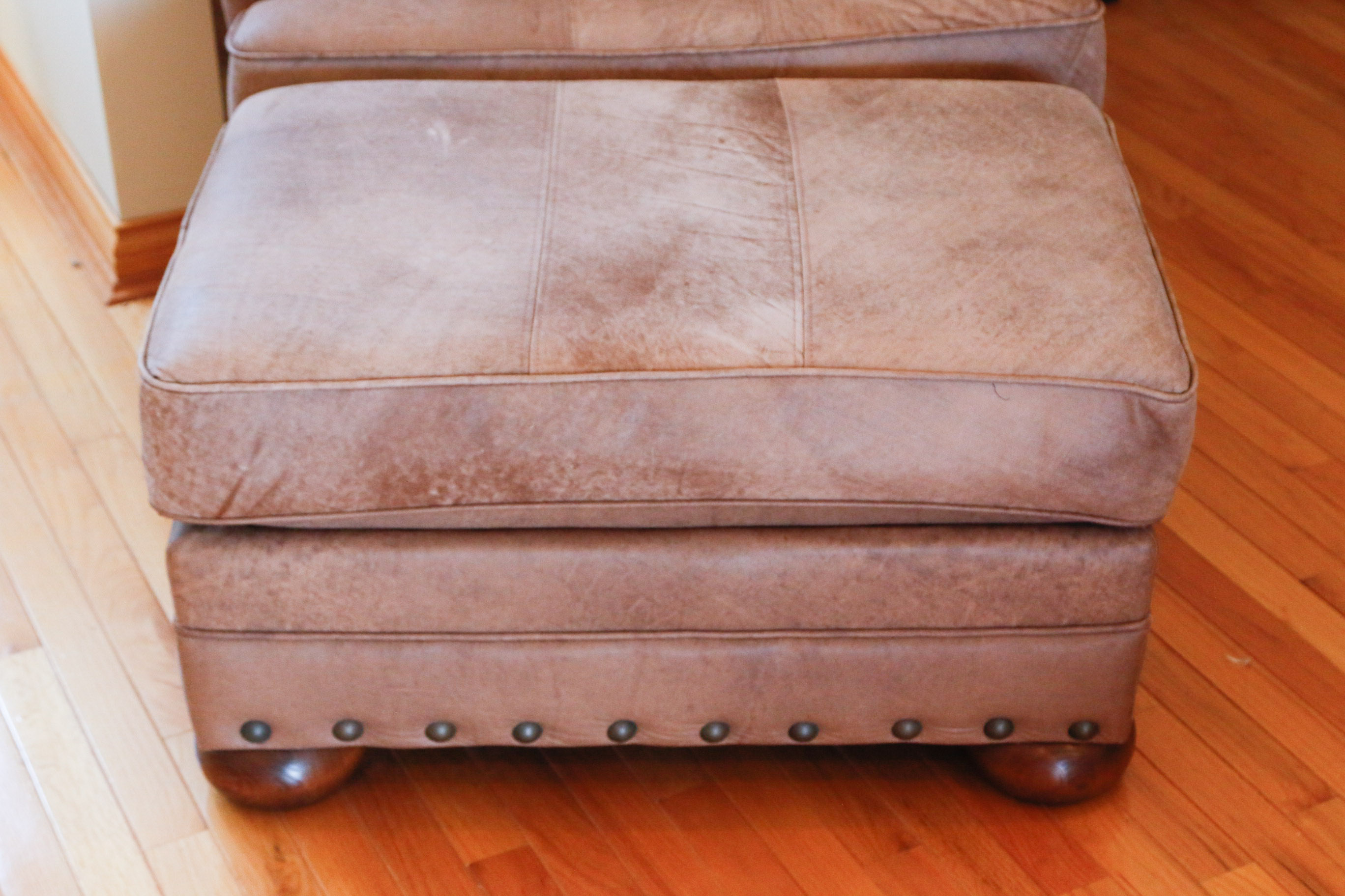 Best Chairs Inc. Tufted Armchair and Ottoman