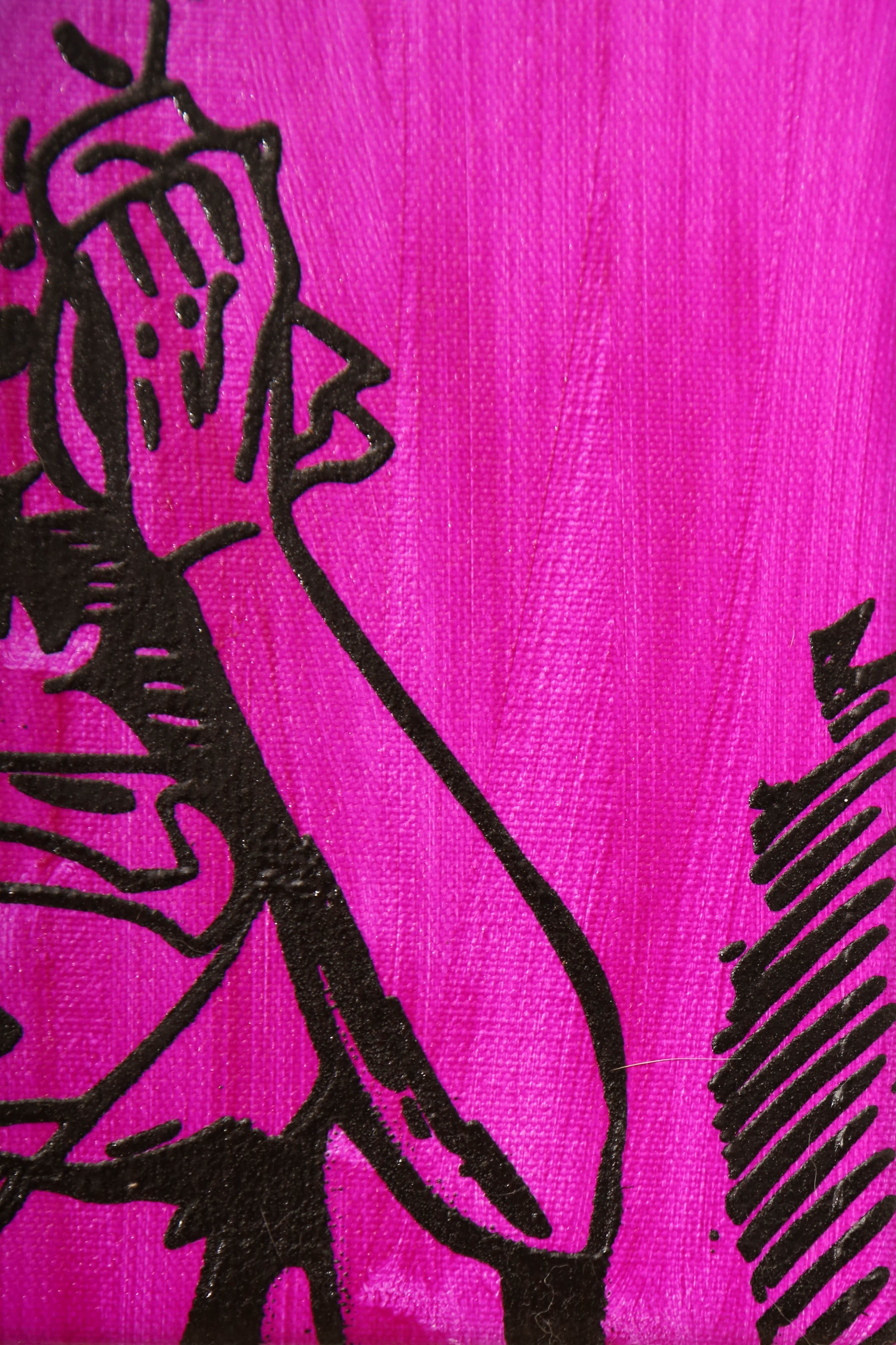 Andrew VanSickle "The Last Party-Weeping Supergirl" Signed Silkscreen on Canvas