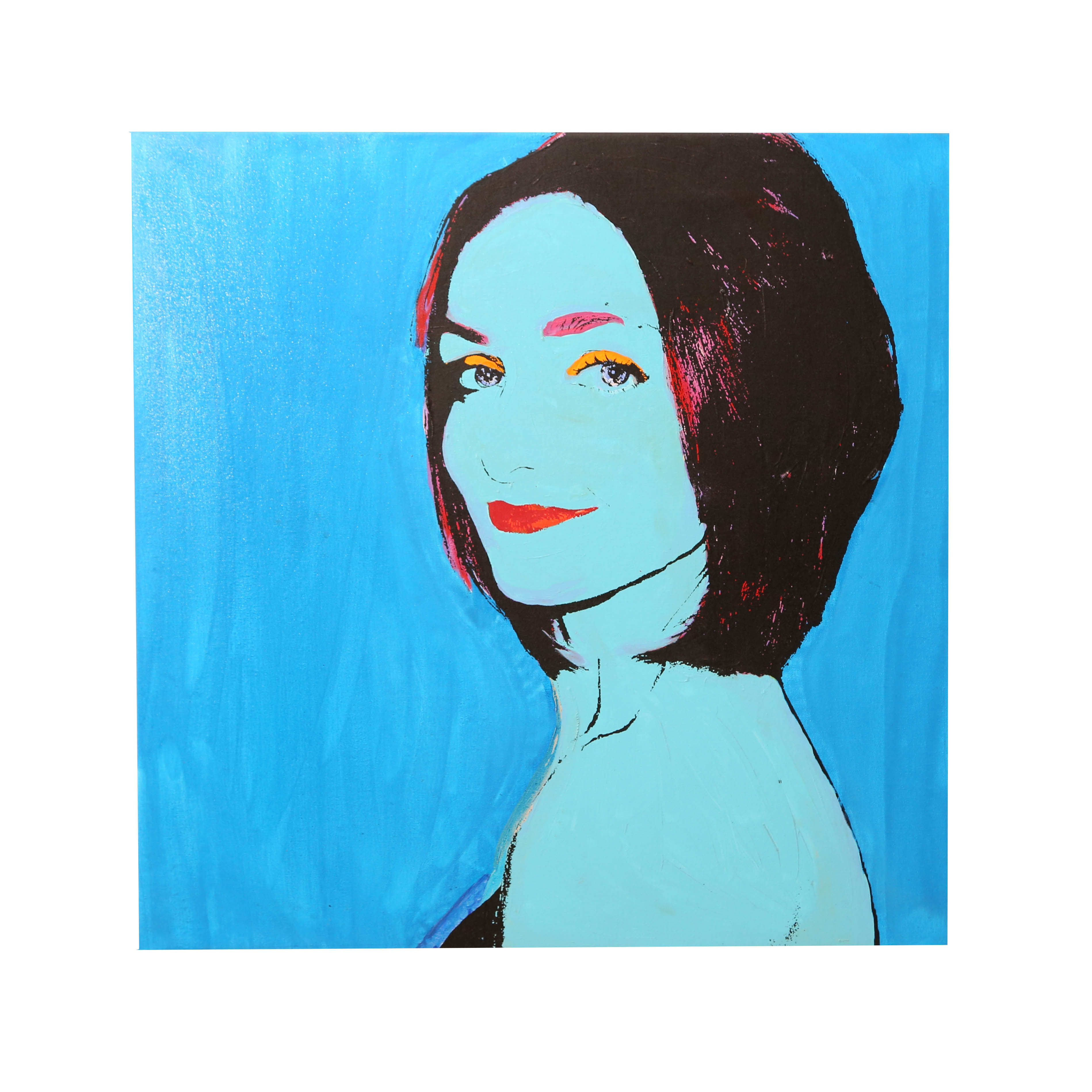Andrew VanSickle "Avatar Tatiana" Signed Silkscreen on Canvas