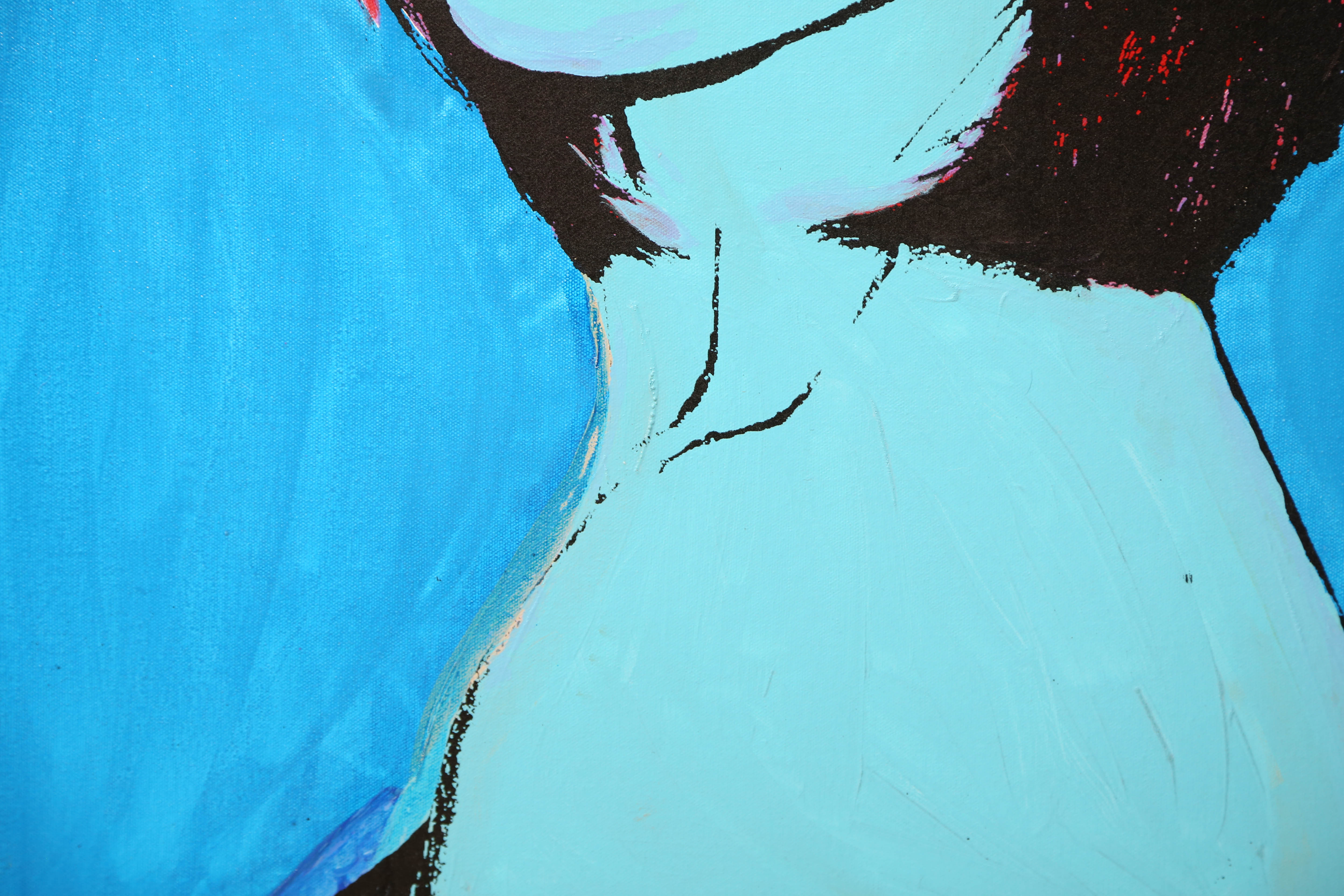 Andrew VanSickle "Avatar Tatiana" Signed Silkscreen on Canvas