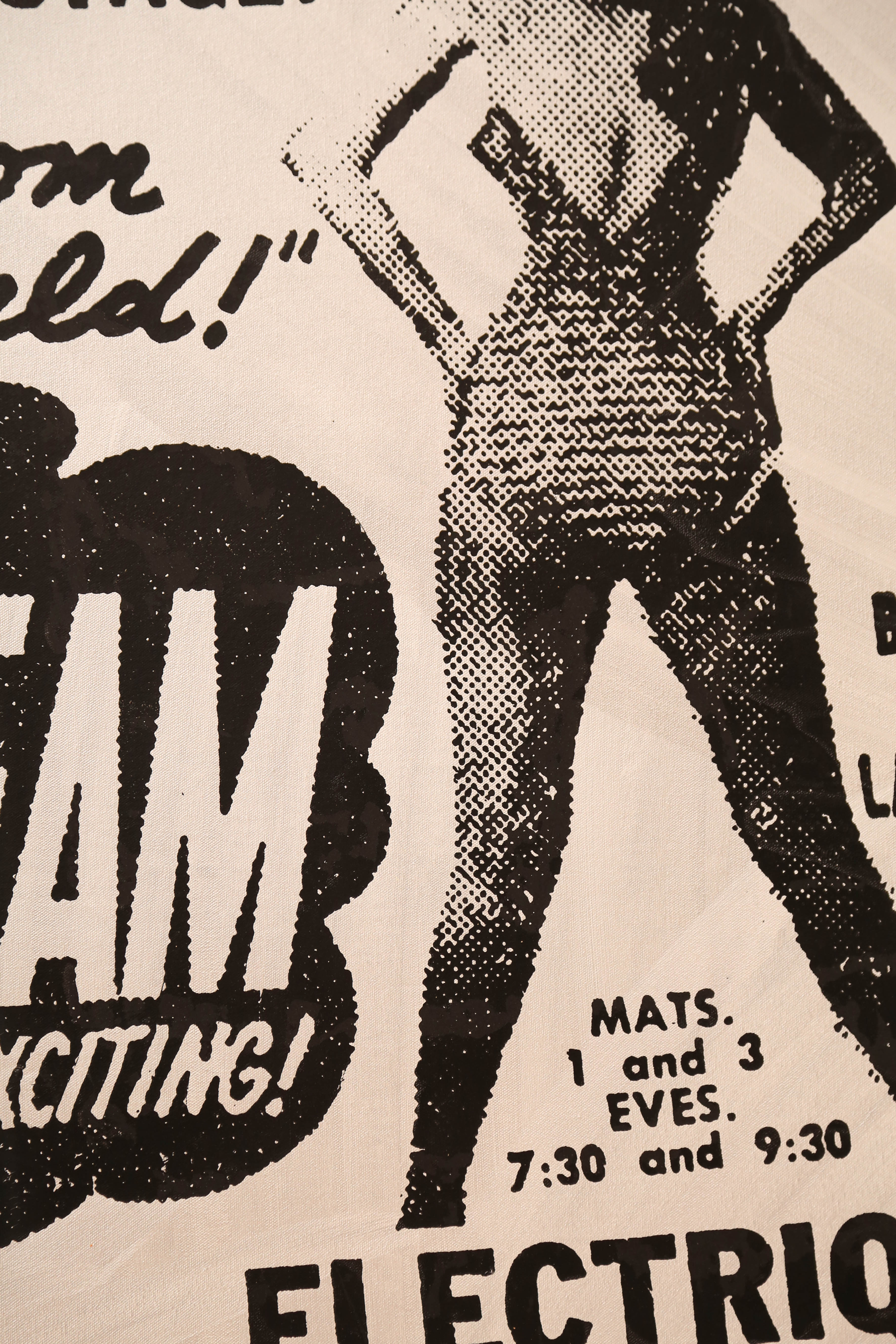 Andrew VanSickle "Miss Justa Dream Burlesque Silver Factory Version" on Silkscreen