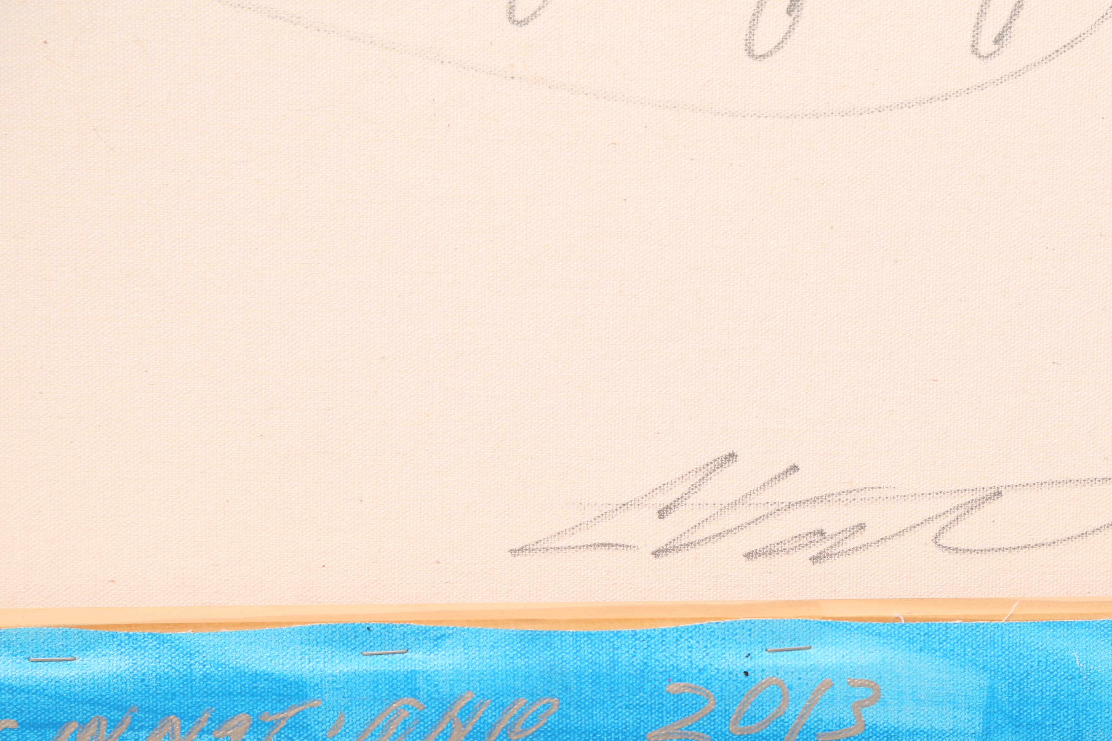 Andrew VanSickle "Avatar Tatiana" Signed Silkscreen on Canvas