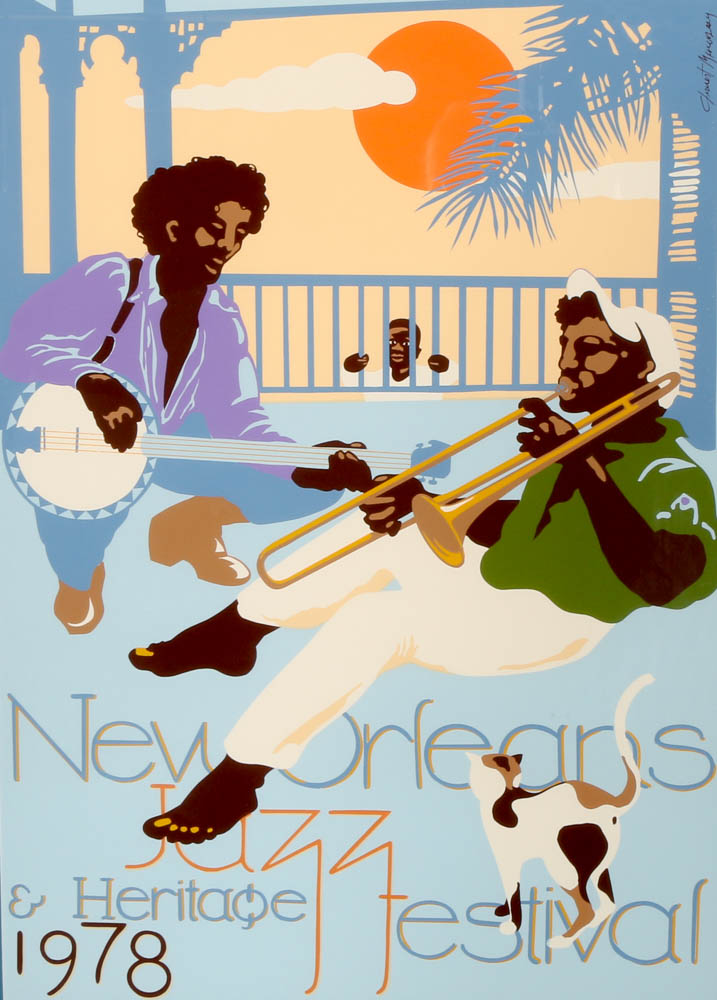 Two New Orleans Jazz Fest Posters 1978 and 1979