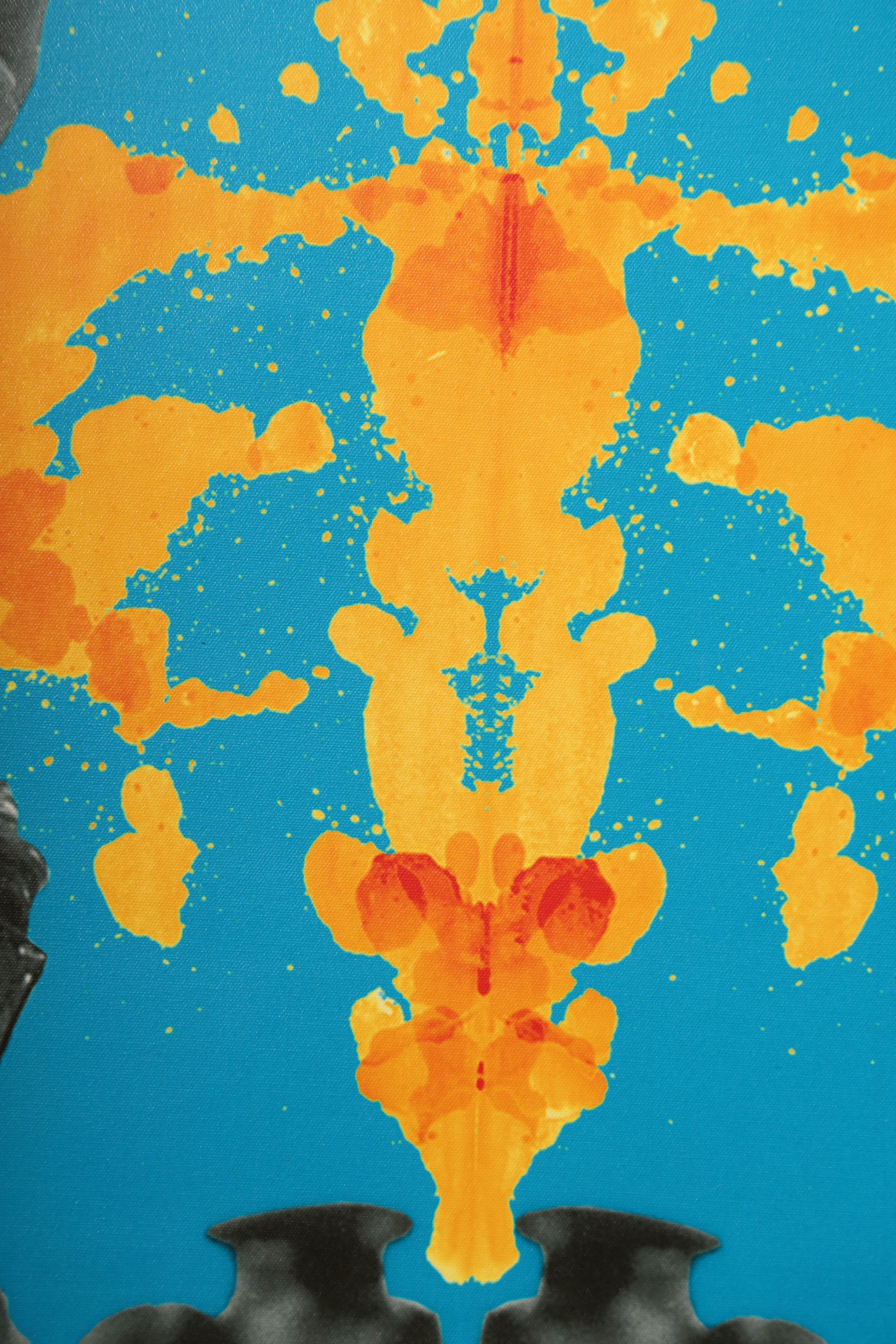 Andrew VanSickle "Son of Heaven--John F. Kennedy" Signed Silkscreen on Canvas