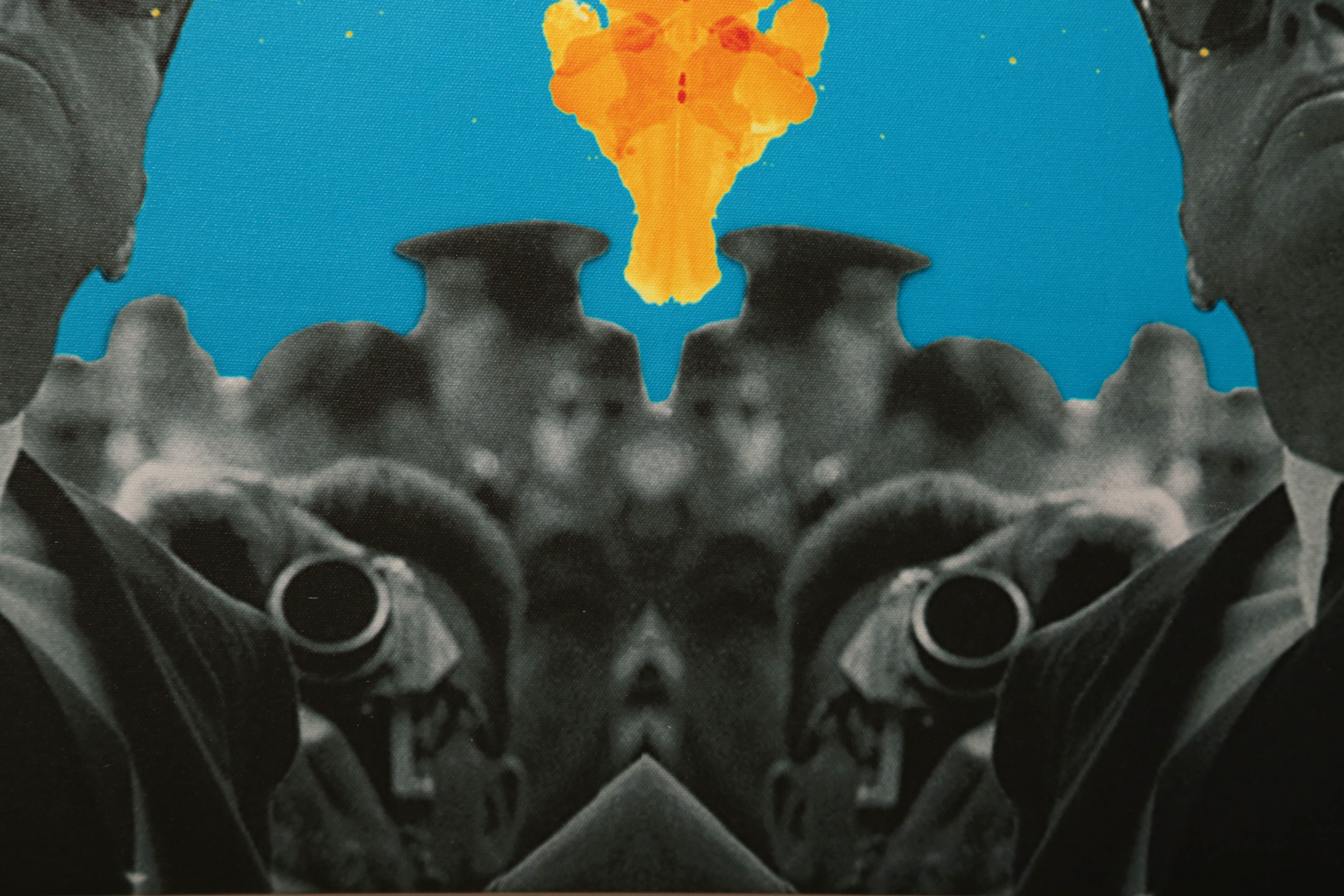 Andrew VanSickle "Son of Heaven--John F. Kennedy" Signed Silkscreen on Canvas