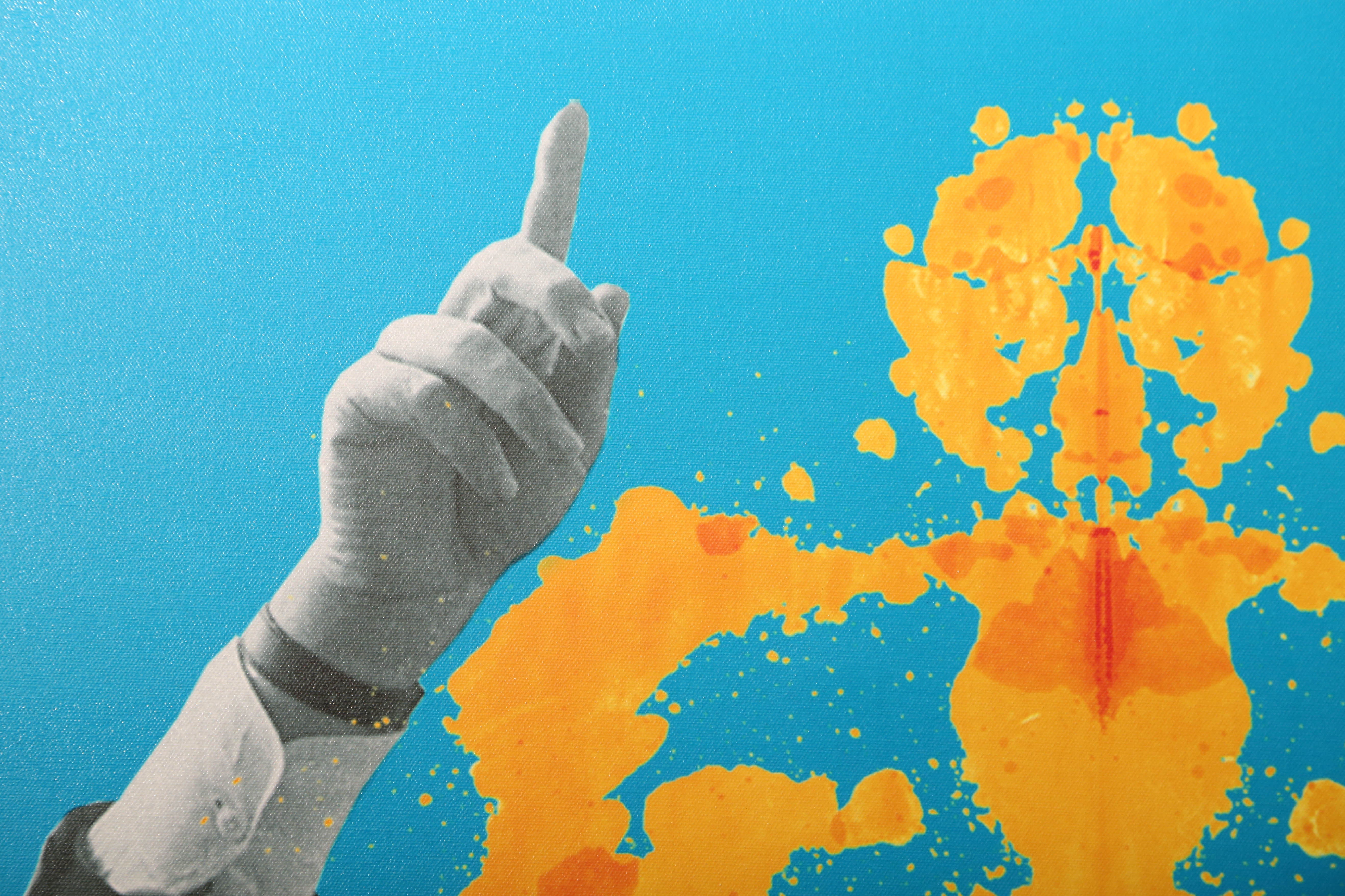 Andrew VanSickle "Son of Heaven--John F. Kennedy" Signed Silkscreen on Canvas