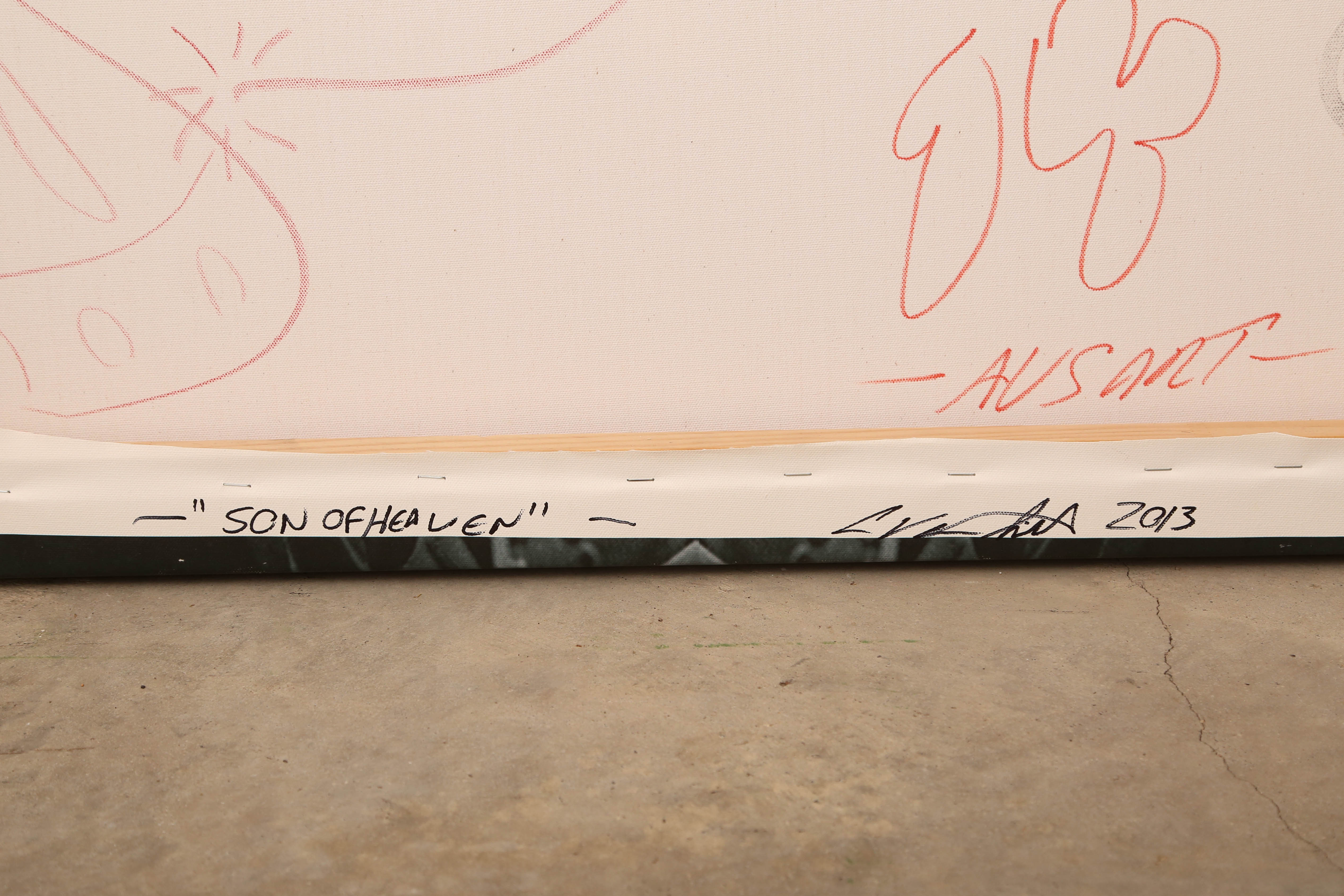 Andrew VanSickle "Son of Heaven--John F. Kennedy" Signed Silkscreen on Canvas