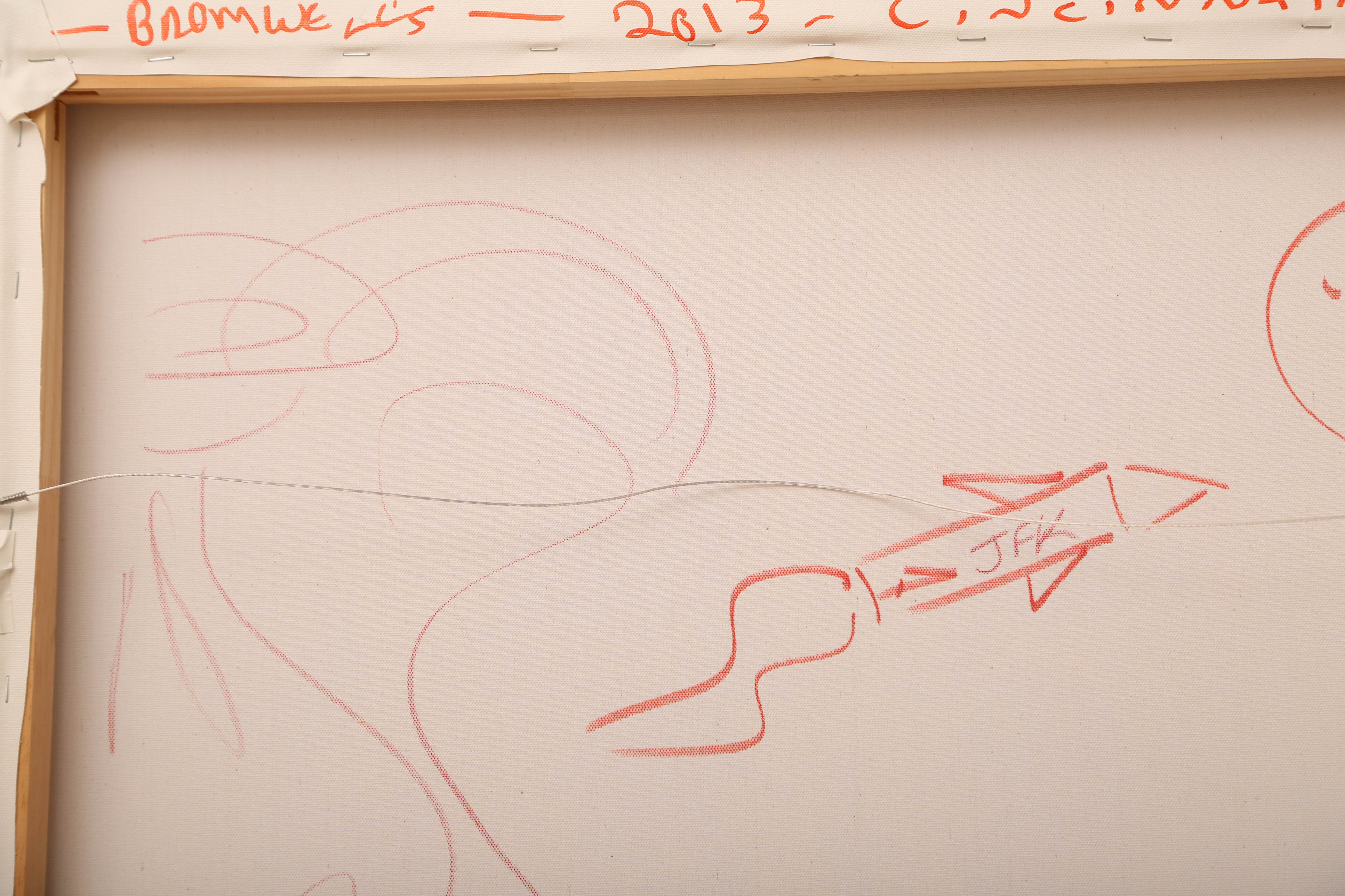 Andrew VanSickle "Son of Heaven--John F. Kennedy" Signed Silkscreen on Canvas