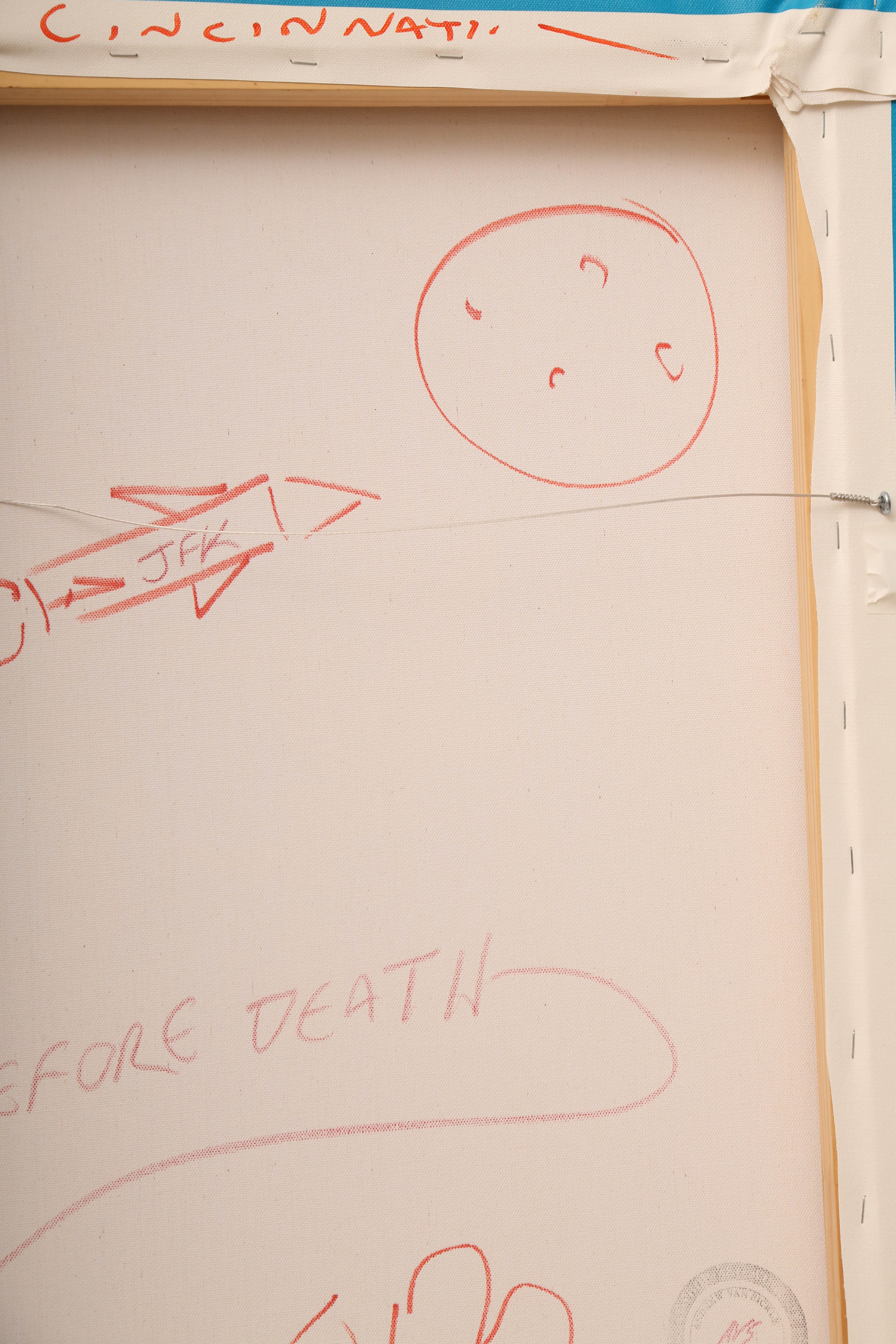 Andrew VanSickle "Son of Heaven--John F. Kennedy" Signed Silkscreen on Canvas