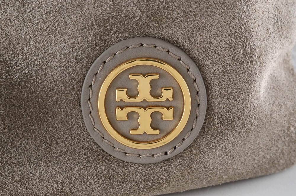 Tory Burch  Suede and Leather Handbag