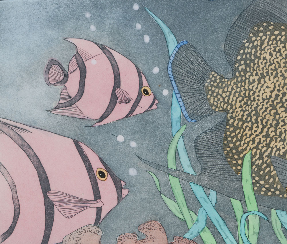 Mitzi Johnston Limited Edition "A Tropical Paradise"