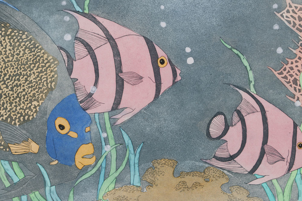 Mitzi Johnston Limited Edition "A Tropical Paradise"