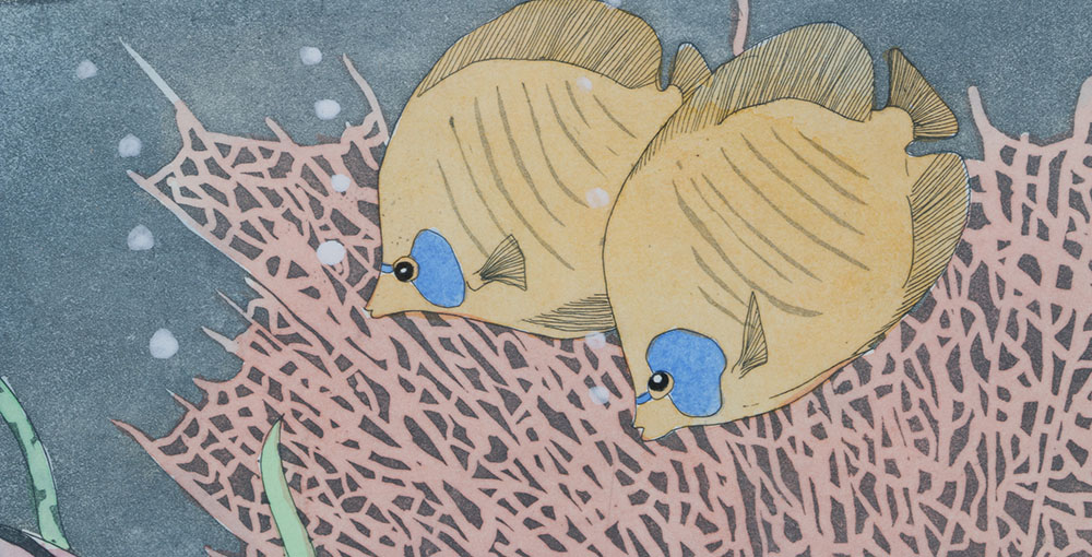 Mitzi Johnston Limited Edition "A Tropical Paradise"