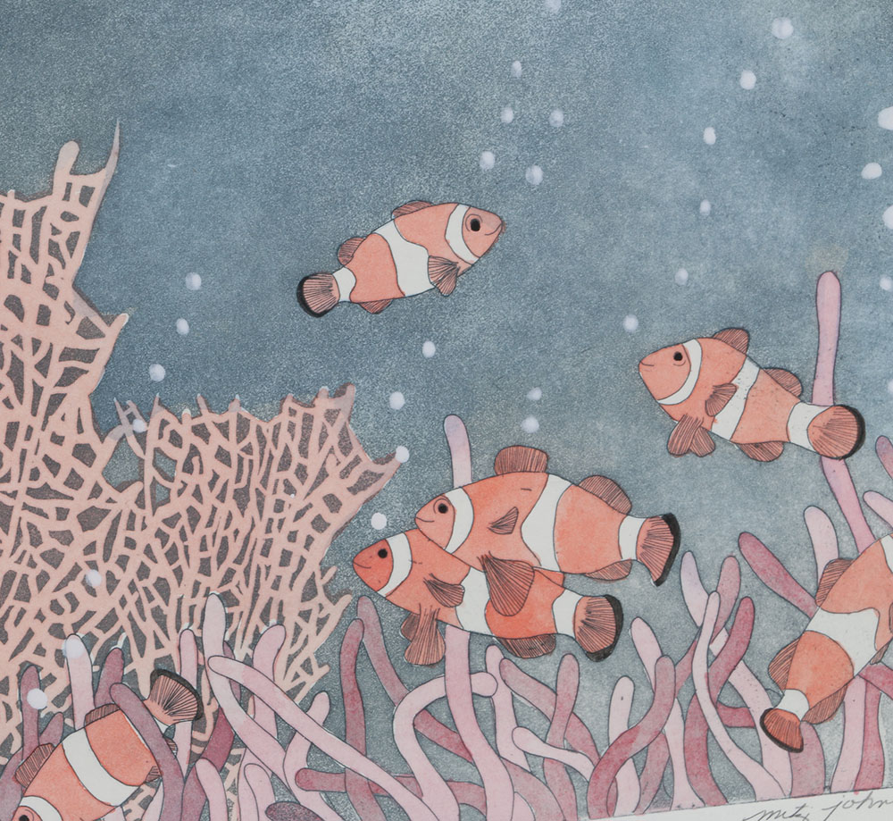 Mitzi Johnston Limited Edition "A Tropical Paradise"