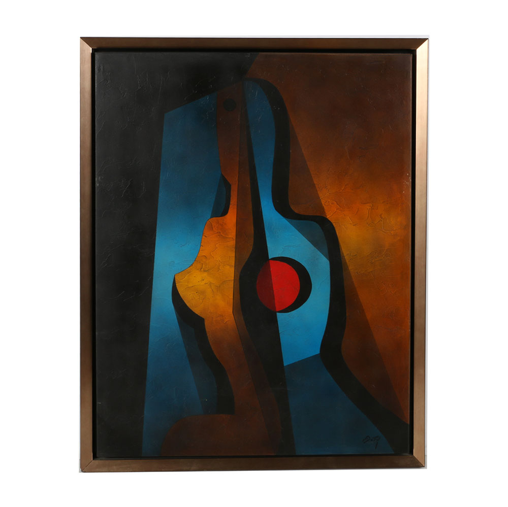 Neal Doty Signed Oil on Canvas Painting