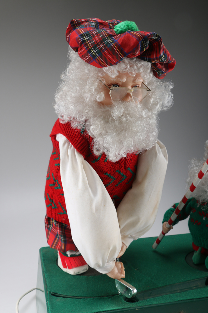 Collection of Santa Themed Decor