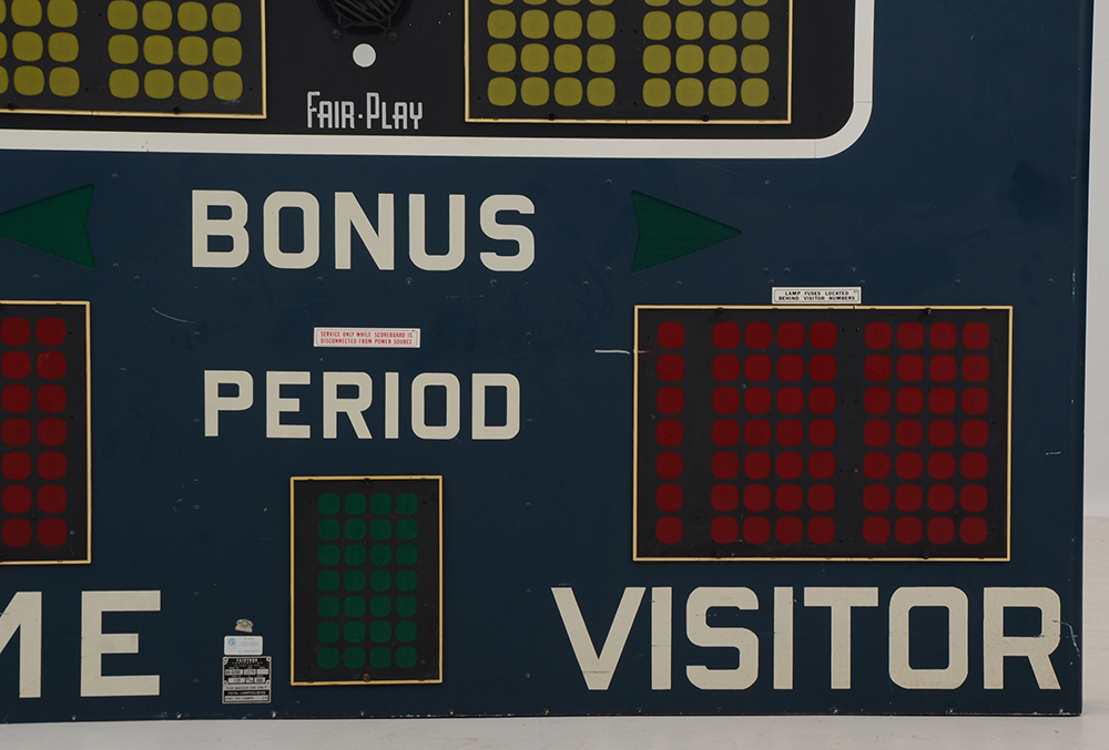 Fair-Play Scoreboard From Gardens