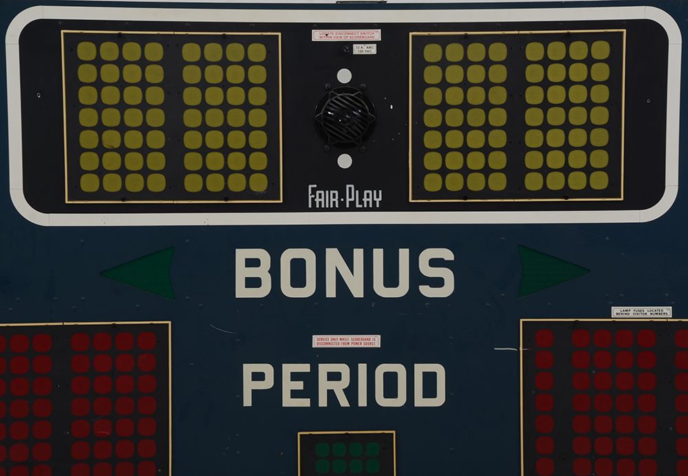 Fair-Play Scoreboard From Gardens