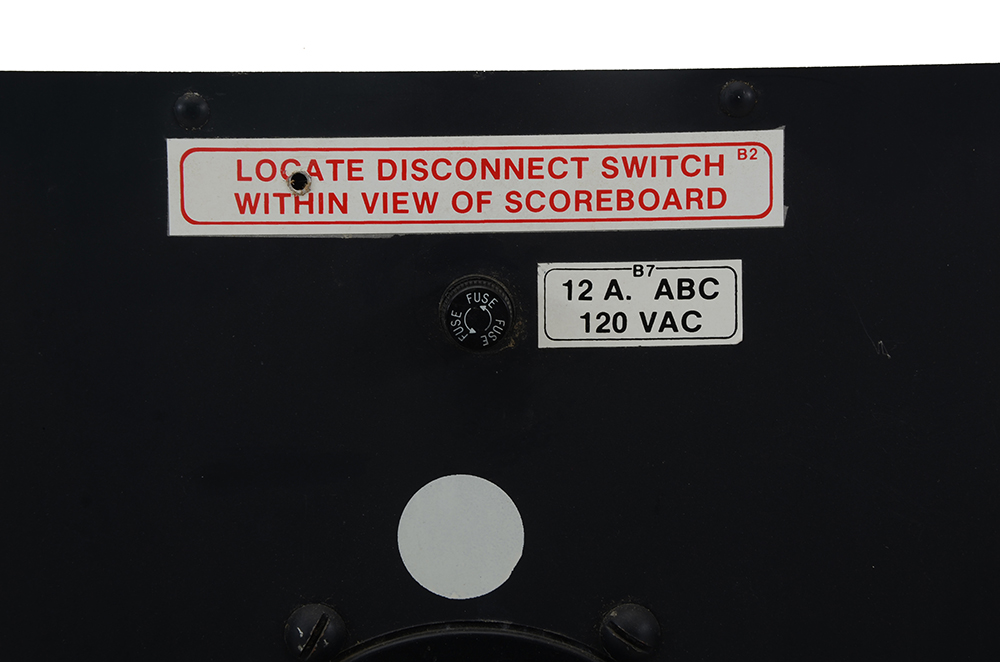 Fair-Play Scoreboard From Gardens