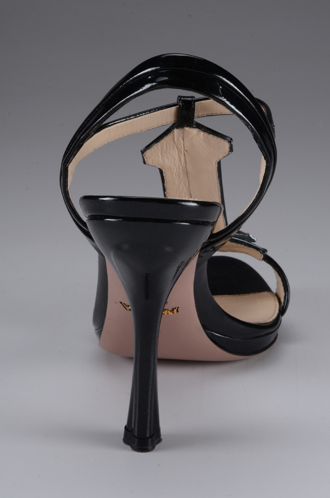 Prada Patenet Leather Stilletos