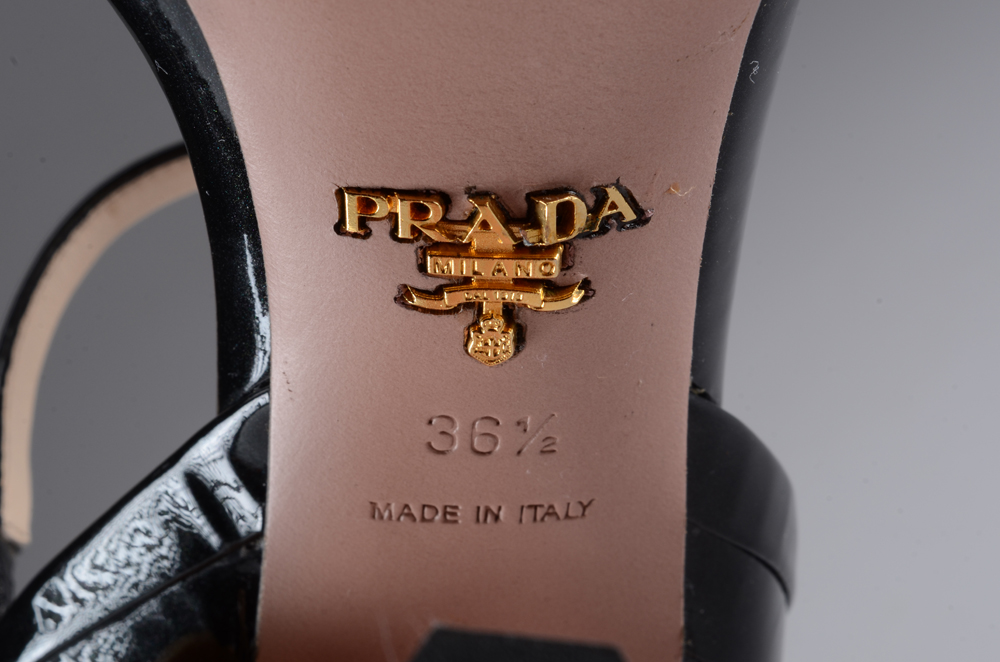 Prada Patenet Leather Stilletos