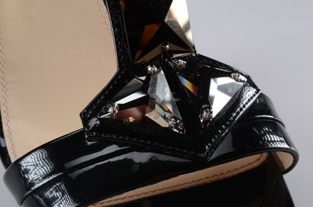 Prada Patenet Leather Stilletos