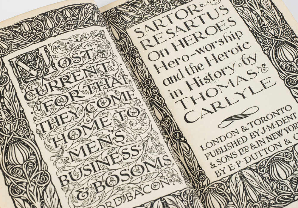 Vintage Everyman's Library Books