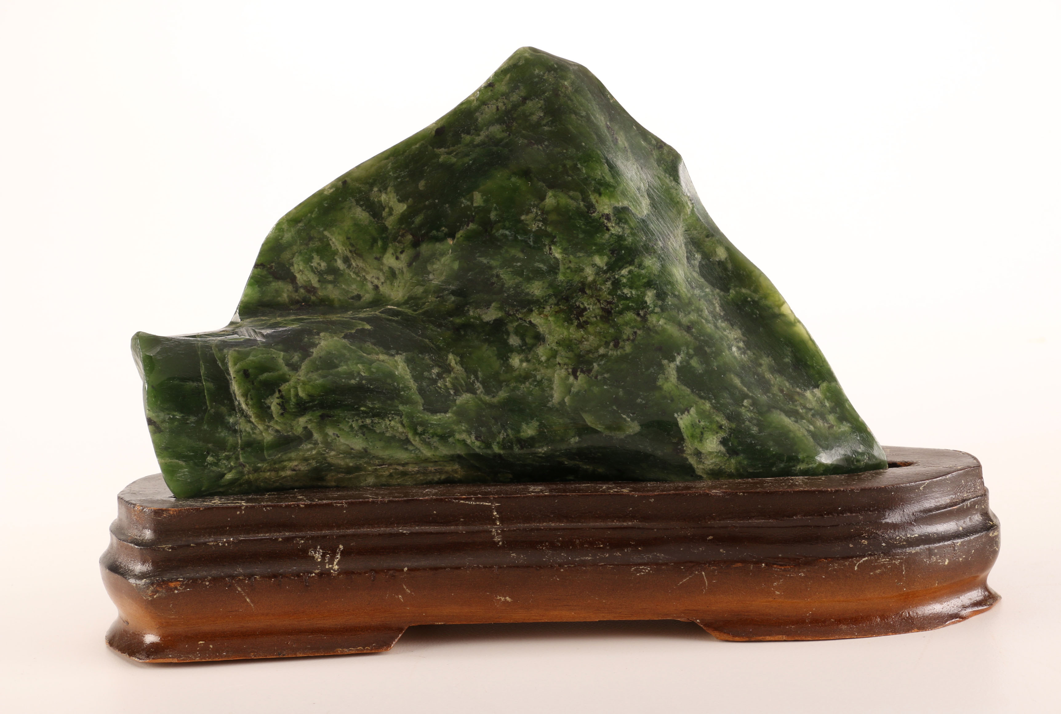 Serpentine Scholar's Stone