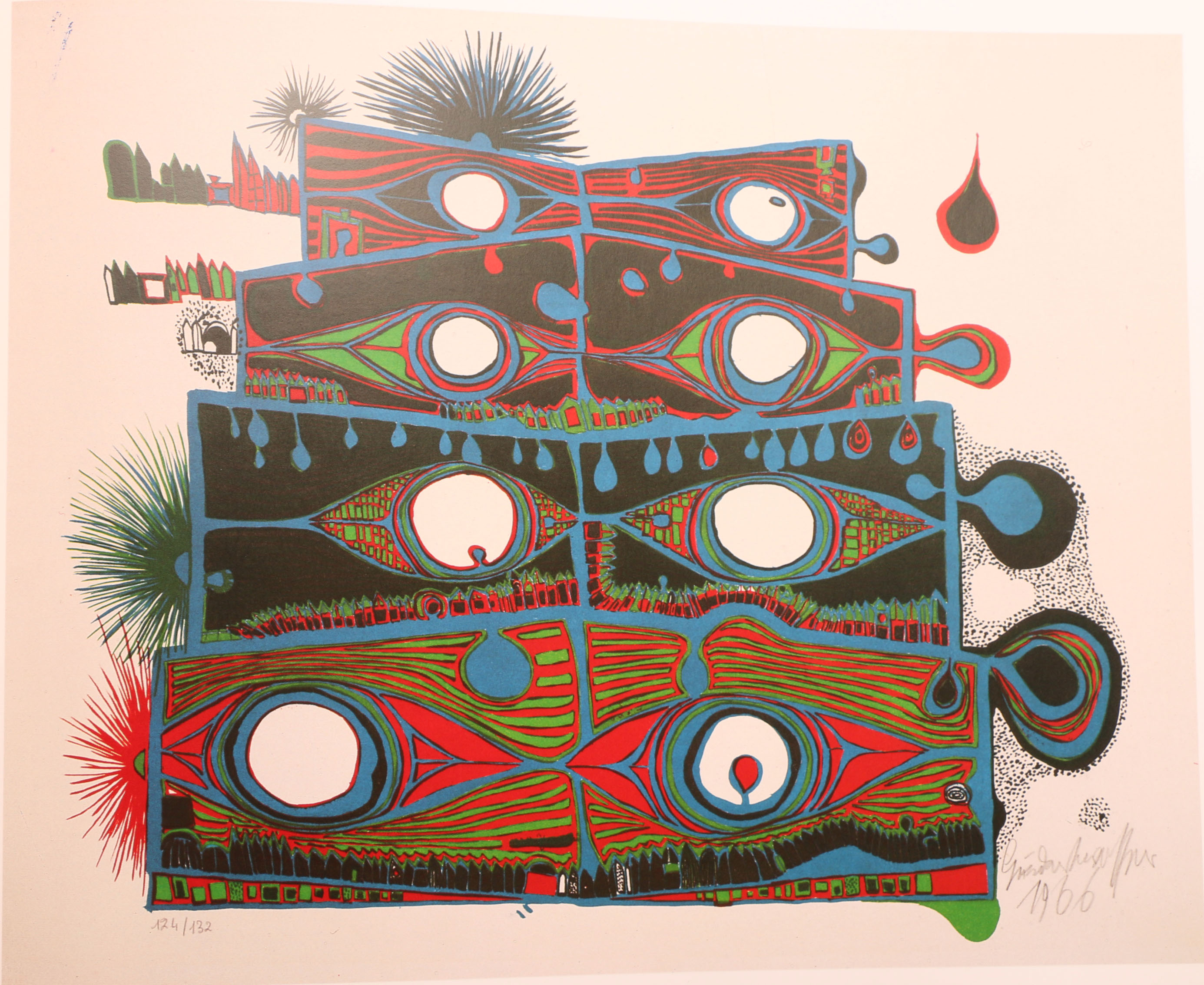 Illustrated Biographies of Ray Bradbury and Friedensreich Hundertwasser