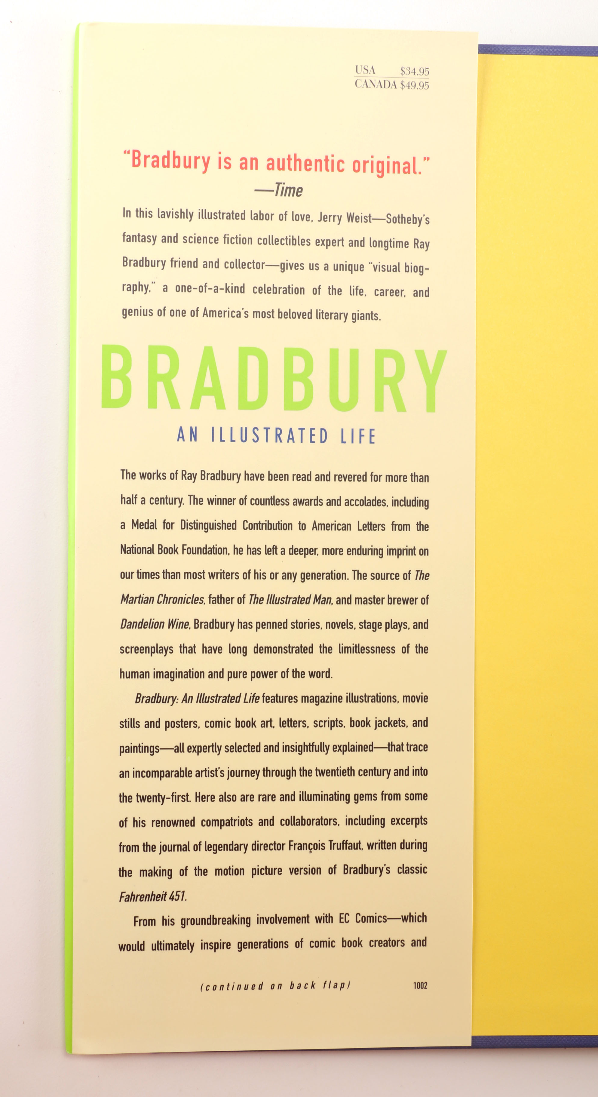 Illustrated Biographies of Ray Bradbury and Friedensreich Hundertwasser