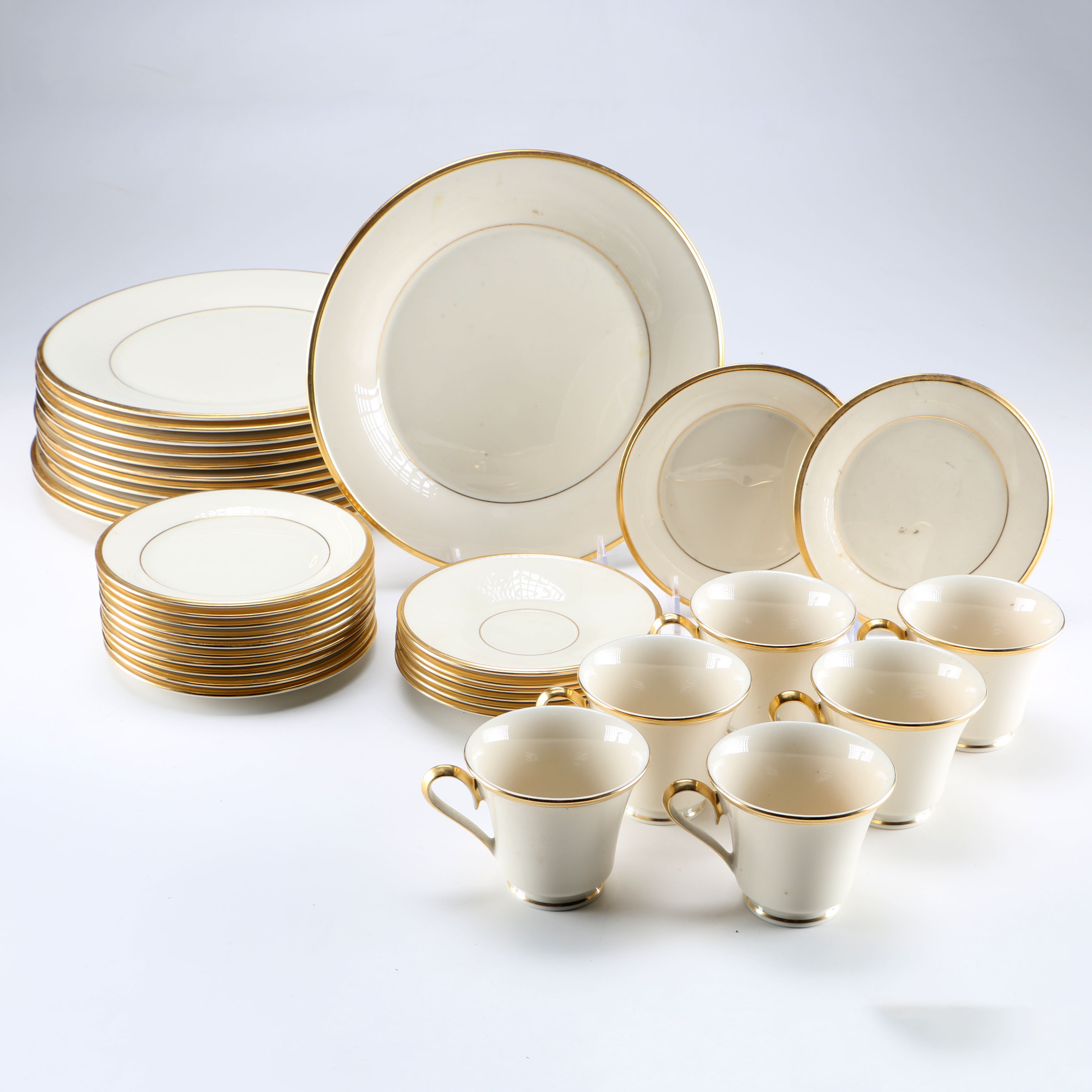 Lenox Porcelain Eternal Pattern Dish Set