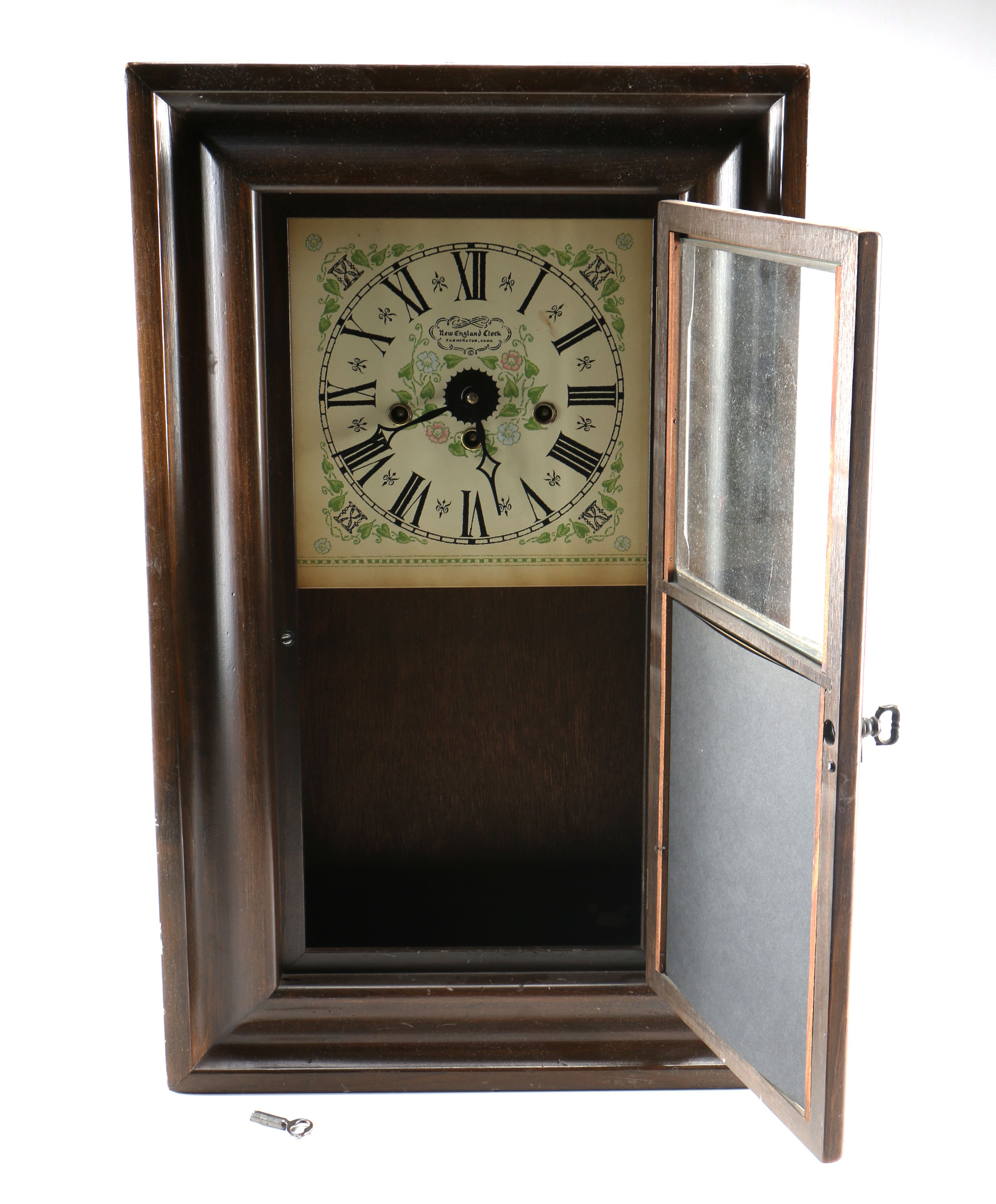Replica Shelf Clock; Thanksgiving Theme, by the New England Co