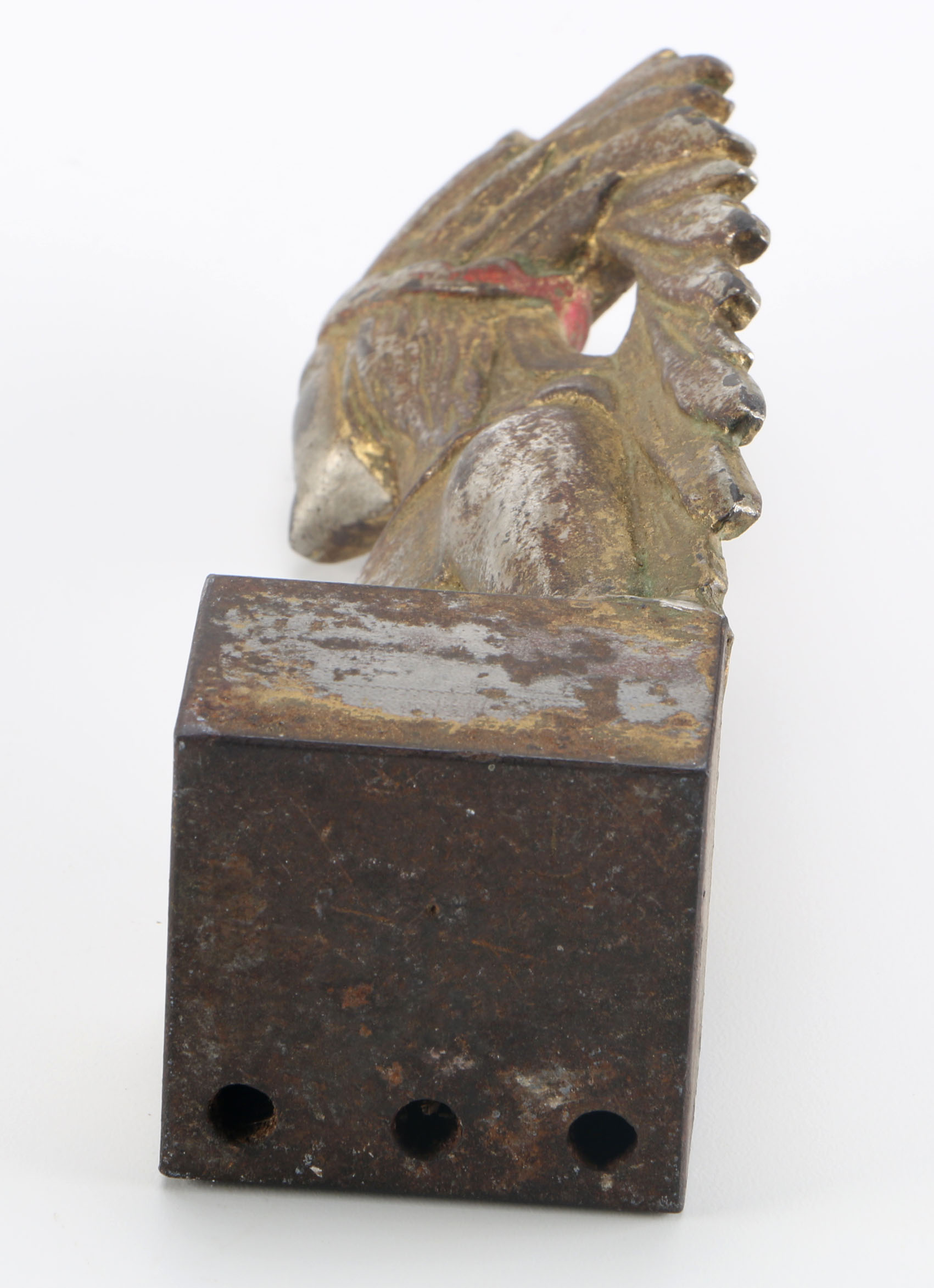 Patinated Native American Door Stop