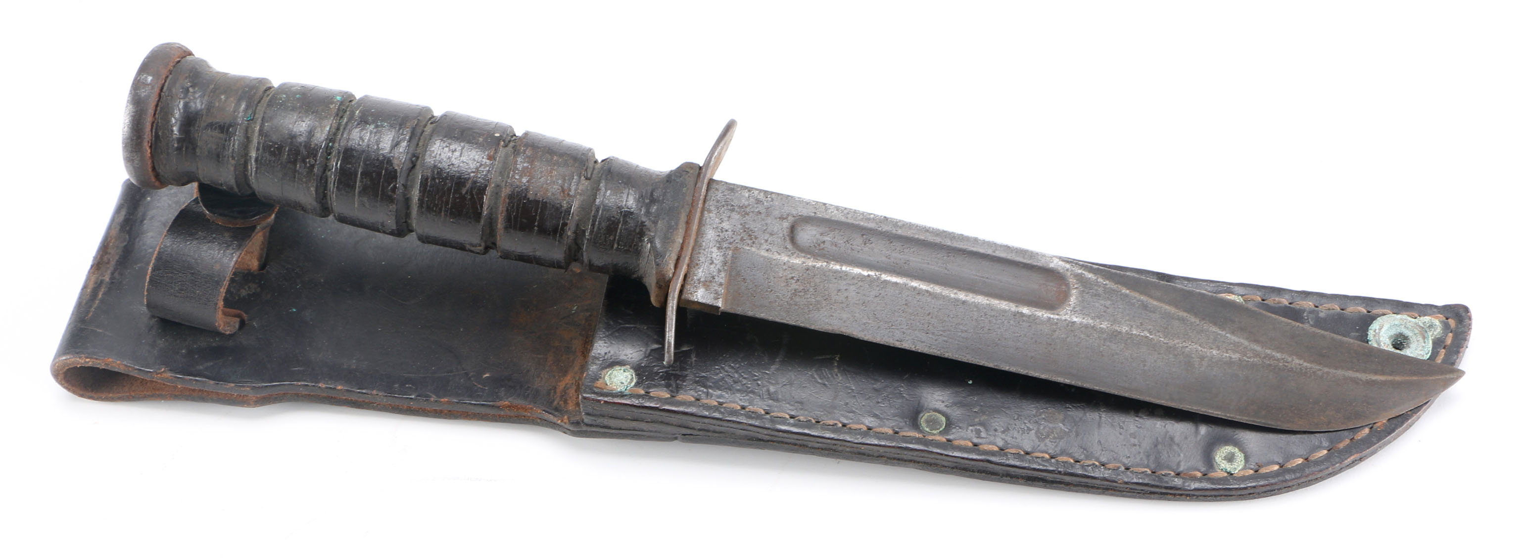 Vietnam War Era USMC "Kabar" and a Buck Skinning Knife