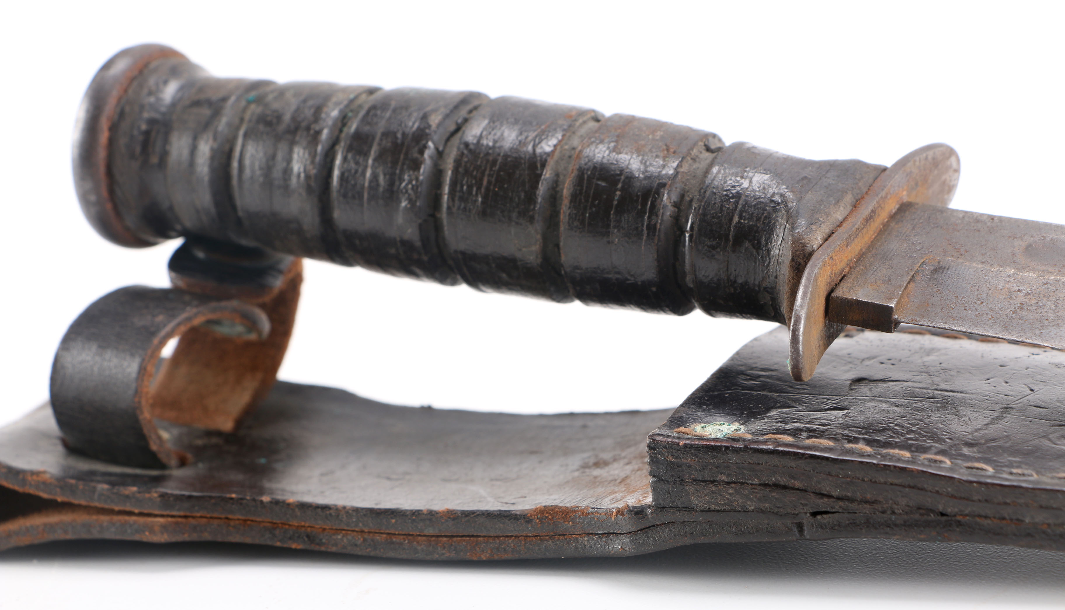 Vietnam War Era USMC "Kabar" and a Buck Skinning Knife