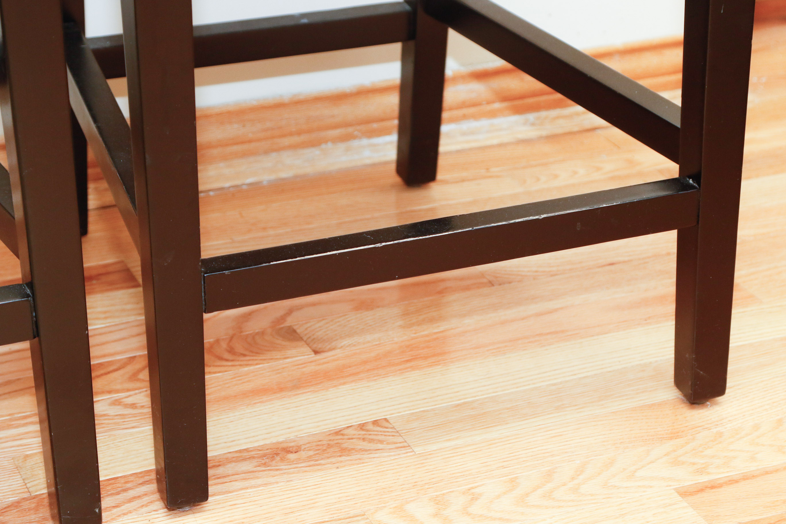 Pair of Mason Brown Counter Stools by Pier1 Imports