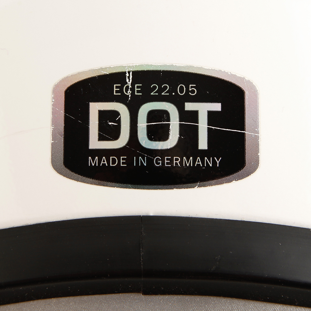 Pair of Motorcycle Helmets