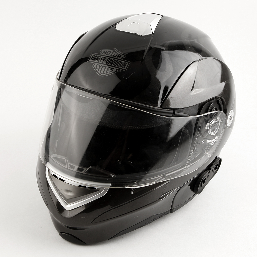 Pair of Motorcycle Helmets