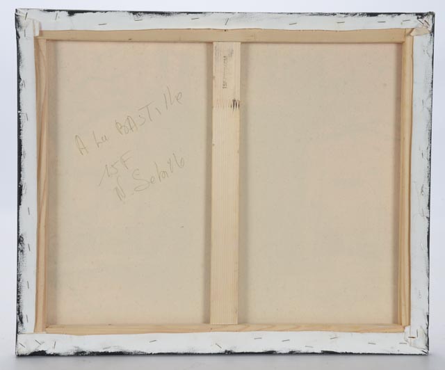 Nicole Sébille Original Mixed Media "À La Bastille"