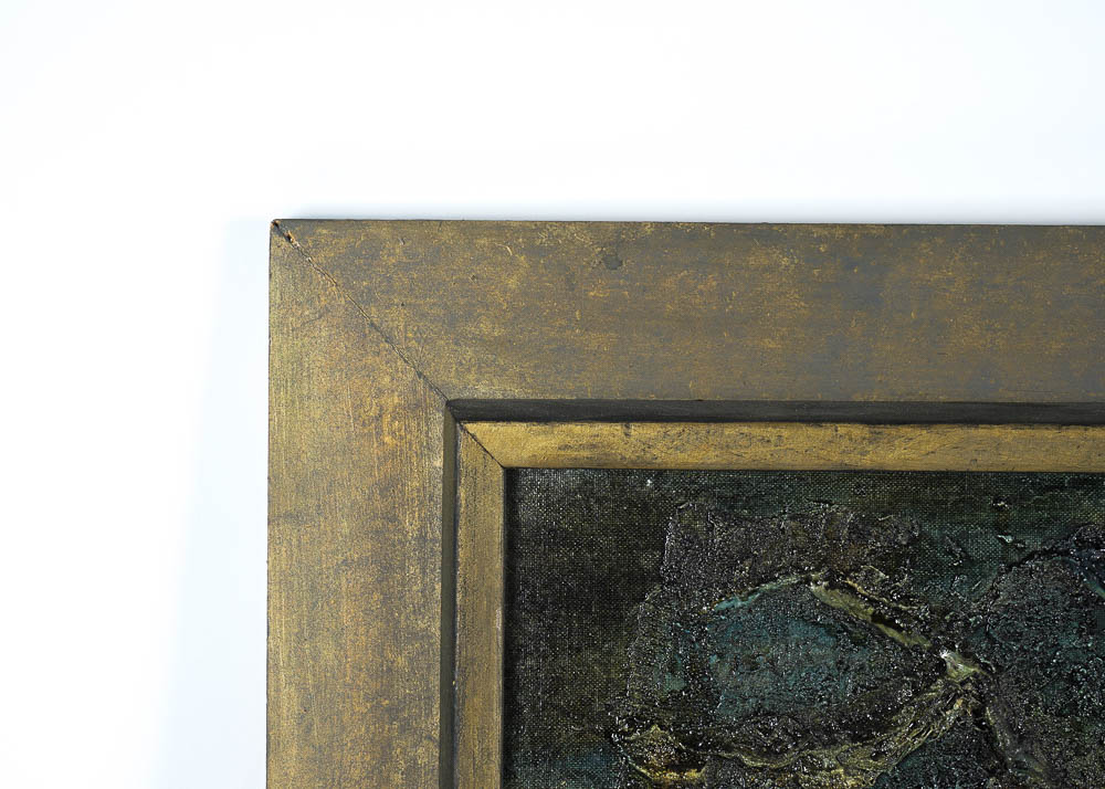 Abstract Oil on Canvas Painting by Artist Yetta Wiesel