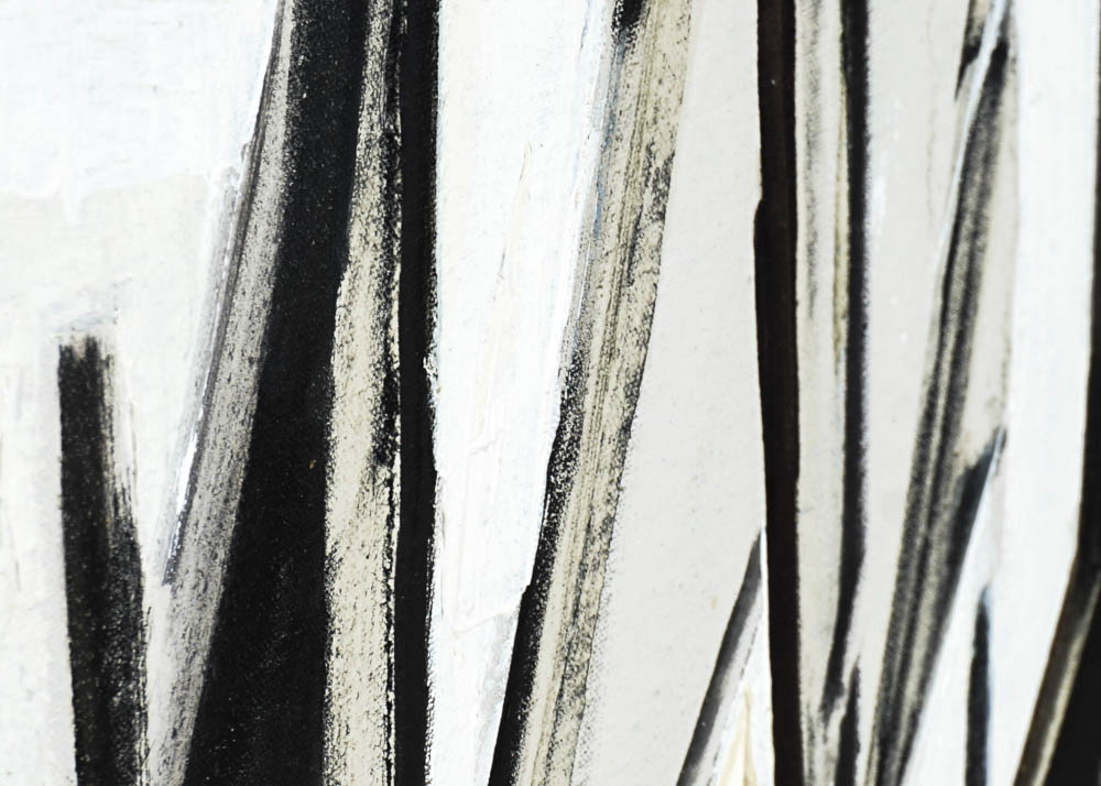 Abstract Oil on Canvas Painting by Yetta Wiesel