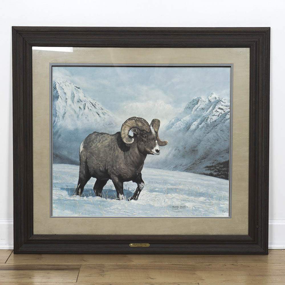 Signed and Numbered Charles Frace "Brighton Country" Print